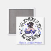 アイムザストーム強直性脊椎炎認識度 マグネット (正面/裏面)