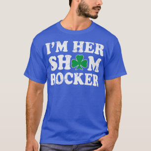 アイムシャムロッカーカップルのアイルランドSt patricks day Tシャツ