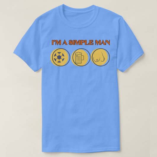アイムシンプルマン3 Tシャツ (デザイン正面)