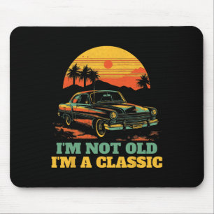 アイムノオールドIm A Clic - Faters Day - Vintage Car マウスパッド