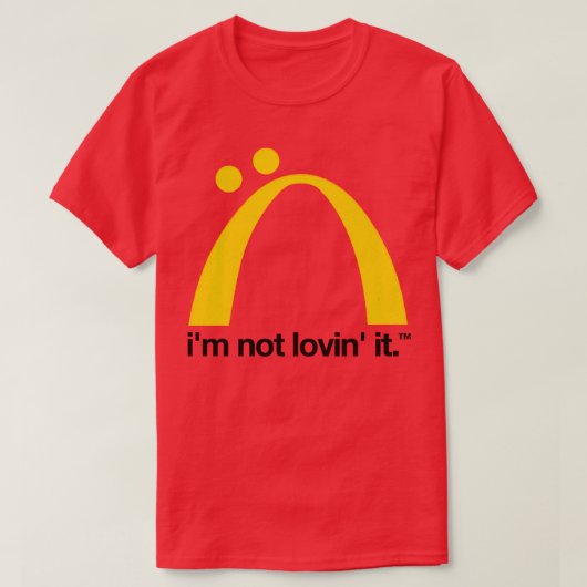 アイムノラブイットミームデザイン Tシャツ (デザイン正面)