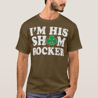 アイム彼のシャムロッカーカップルのアイルランドのSt patricks day Tシャツ