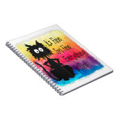 アイム素晴らし素晴らしは全て黒おもしろいCaだ ノートブック (右側)