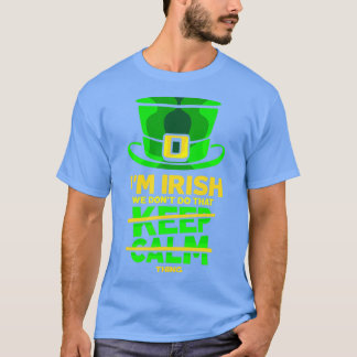 アイム・アイリッシュ我々は穏やかな保Leprechaunを行わない Tシャツ