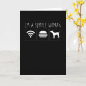 アイム・ア・シンプル カード (黄色い花)