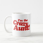 アイム・ザ・熱狂する叔母 コーヒーマグカップ (左)