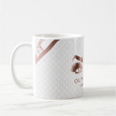 アイメイクアップアーティストまつ毛まつげ眉 コーヒーマグカップ (左)