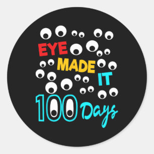 アイメイド100日100日の学生T ラウンドシール