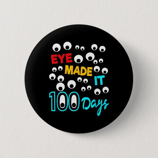 アイメイド100日100日の学生T 缶バッジ (正面)
