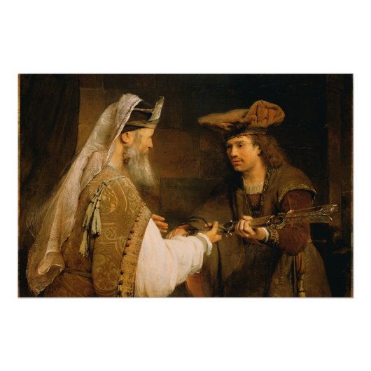 アイメリ与えックのダビデへのゴリアテの剣 ポスター (正面)