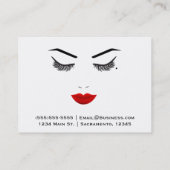 アイモル美しい顔ラッシュ&レッドリップメイクアップ 名刺 (裏面)