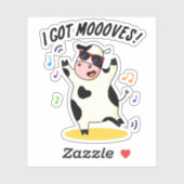 アイモ得ーヴおもしろい踊りカウプン シール (シート)