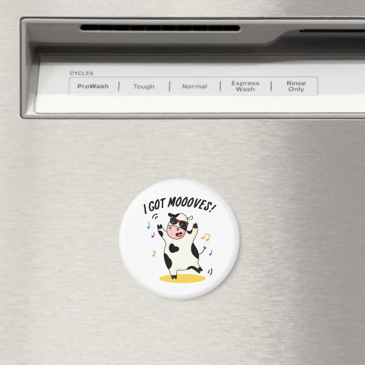 アイモ得ーヴおもしろい踊りカウプン マグネット (インサイチュ (食洗機))