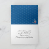 アイヤナろうけつ染めパターン誕生日カード カード (内部)