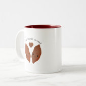 アイヤム芋かわいいサツマイモ ツートーンマグカップ (正面左)