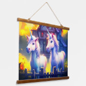 アイユニコーン 吊り下げ型タペストリー (傾斜あり)
