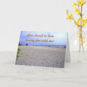 アイユー恋しく思シエスタ鍵グリーティングカード カード (黄色い花)