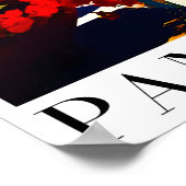 アイライタリアンンドパンエリアブルー地中海のスタイル ポスター (角)