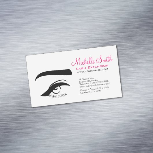 アイライナーの鞭延長ブランディングの目 マグネット名刺 (インサイチュ)