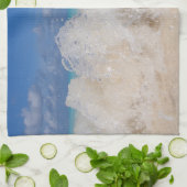 アイラカリブのンドウェーブラブ1 キッチンタオル (折り畳み)