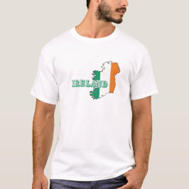 アイラシンプルイモダンルランドアート国旗のお土産 Tシャツ