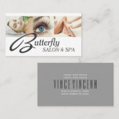 アイラッシュエクステンションワックス面スパサロン美しい 名刺 (正面/裏面)