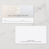 アイラッシュガール美容師アポイントメントアラーム 予約カード (正面/裏面)