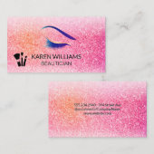 アイラッシュグリッター | メイクアップブラシ 名刺 (正面/裏面)