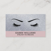 アイラッシュグリッター | 美しい技術者 名刺 (正面)