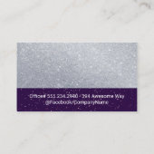 アイラッシュグリッター |金ゴールド 名刺 (裏面)