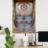 アイラッシュワインの噴水 ポスター (ホームオフィス)