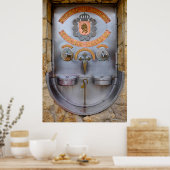 アイラッシュワインの噴水 ポスター (キッチン)