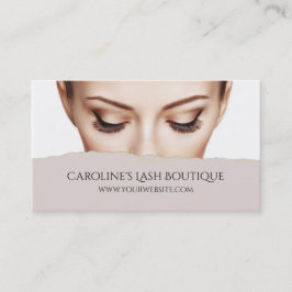 アイラッシュ拡張化粧アーティスト美容師 名刺