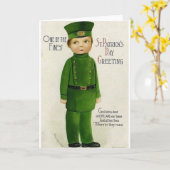 アイラビクトリアンンド・セント・パトリックの日カードの息子 カード (黄色い花)