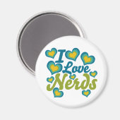 アイラブおたく マグネット (正面/裏面)