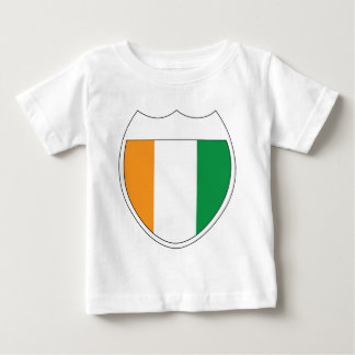 アイラブアイボリーコースト ベビーTシャツ