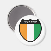 アイラブアイボリーコースト マグネット (正面/裏面)