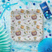 アイラブアイルランドセントパトリックの日紙プレート ペーパープレート (パーティー)