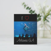 アイラブアトランタ ポストカード (スタンド正面)