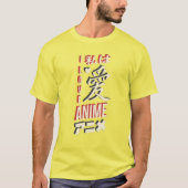 アイラブアニメレタリング Tシャツ (正面)
