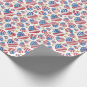 アイラブアメリカラッピング紙 ラッピングペーパー (角)