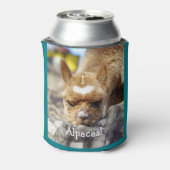 アイラブアルパカスクーラーボックス 缶クーラー (缶裏面)