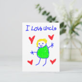 アイラブアンクル ポストカード (スタンド正面)