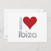 アイラブイビサ ポストカード (正面/裏面)