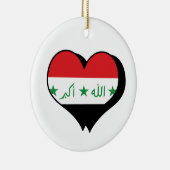 アイラブイラクオーナメント セラミックオーナメント (右)