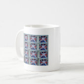 アイラブイングランドアートプリント コーヒーマグカップ (正面左)