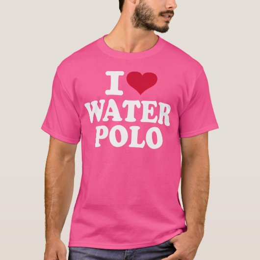アイラブウォーターポロ Tシャツ (正面)