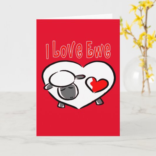 アイラブエウロマンティック引用文 カード (黄色い花)