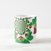 アイラブエチオピア – ハートフェルトラスタアート コーヒーマグカップ (中央)