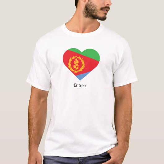 アイラブエリトリア Tシャツ (正面)